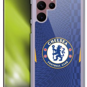 Head Case Designs Officially Licensed Chelsea Football Club Home 2021/22 Kit Hard Back Case Compatible With Samsung Galaxy S22 Ultra 5G