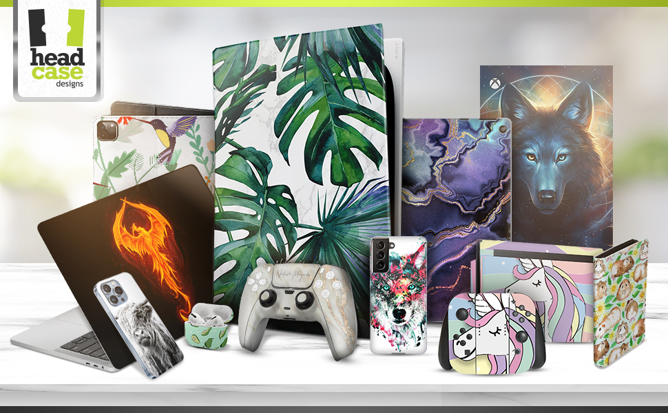  PS5 PS4 Playstation Head Case Designs