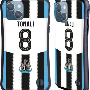 Head Case Designs Officially Licensed Newcastle United Football Club Sandro Tonali 2025/26 Players Home Kit Hybrid Case Compatible With Apple iPhone 13