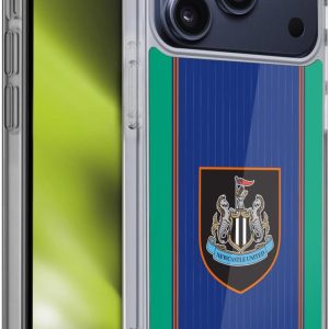 Head Case Designs Officially Licensed Newcastle United Football Club Third 2025/26 Crest Kit Gel Case [Military Grade Protection] Compatible With Apple iPhone 17 Pro