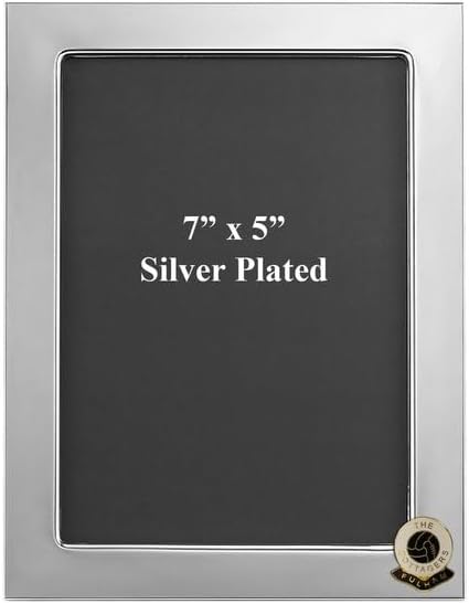Knight Fulham football club silver plated photo frame