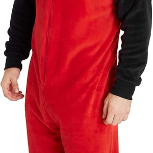 Manchester United F.C. Mens Onesies Fleece Mens Pyjamas, Football Gifts for Men