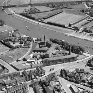 Media Storehouse Nottingham: The City Ground, West Bridgford Print (1933) - Print 10"x8" (25x20cm) (14452131)