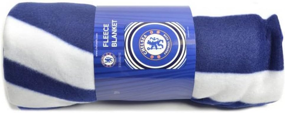 Official Chelsea Chelsea F.C. Official Fleece Blanket Throw Football Fan Gift - Image 2