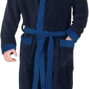 Tottenham Hotspur Mens Dressing Gown Robe Hooded Fleece OFFICIAL Gift