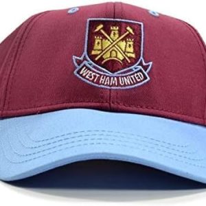 WEST HAM UNITED FC Claret and Blue Adult Baseball Cap