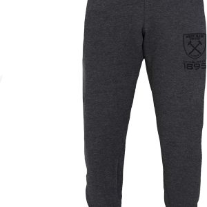 West Ham United FC Boys Joggers Jog Pants Slim Fit Fleece Official Football Gift