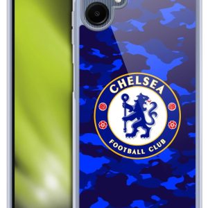 Head Case Designs Officially Licensed Chelsea Football Club Camouflage Crest Gel Case [Military Grade Protection] Compatible With Samsung Galaxy A06 4G