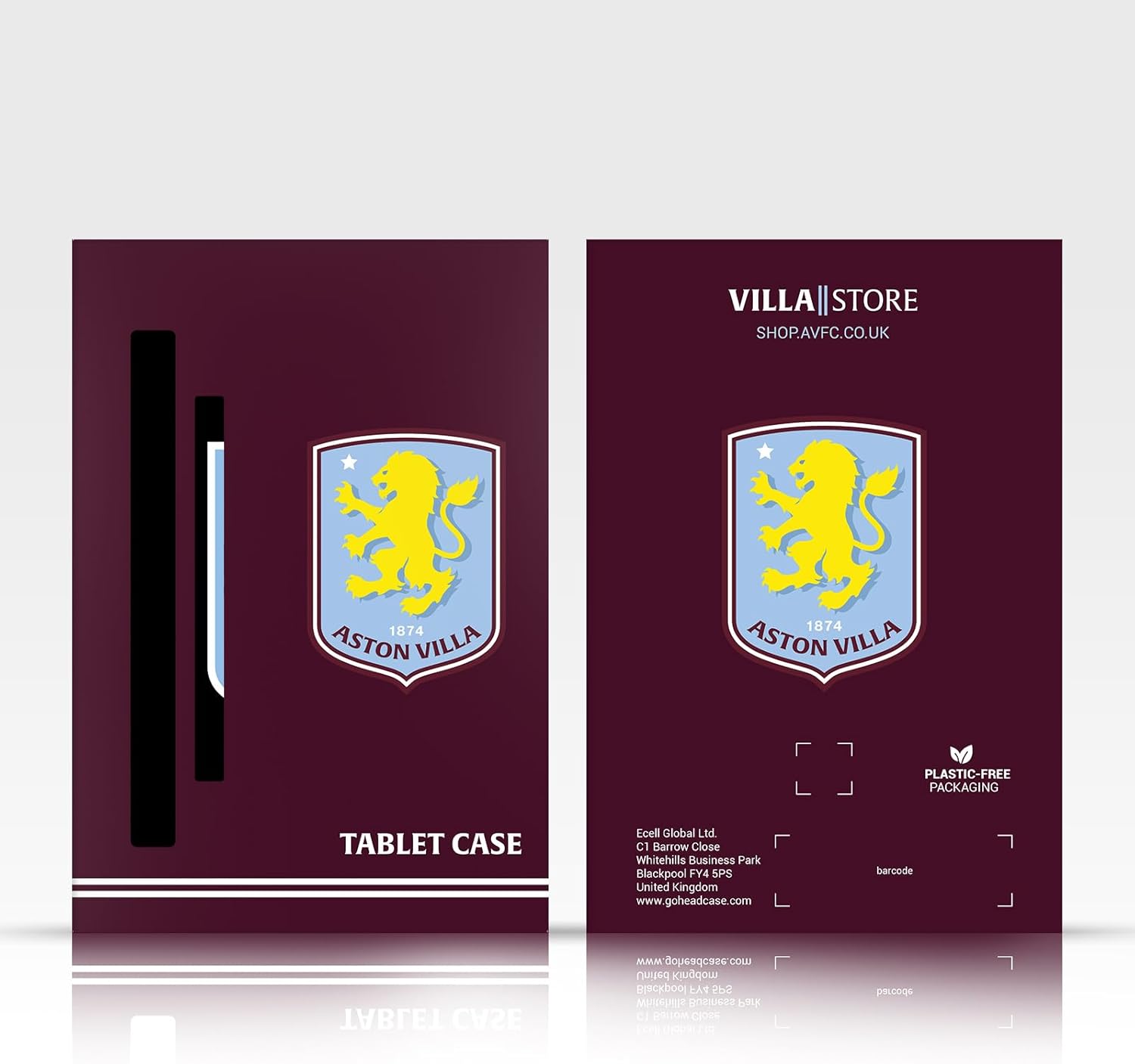 Head Case Designs Officially Licensed Aston Villa Football Club Away 2025/26 Kit Leather Wallet Case Compatible With Apple iPad Pro 11 2020/2021 / 2022 - Image 5