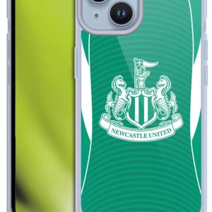 Head Case Designs Officially Licensed Newcastle United Football Club Away 2025/26 Crest Kit Gel Case [Military Grade Protection] Compatible With Apple iPhone 14