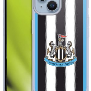 Head Case Designs Officially Licensed Newcastle United Football Club Home 2025/26 Crest Kit Gel Case [Military Grade Protection] Compatible With Apple iPhone 14