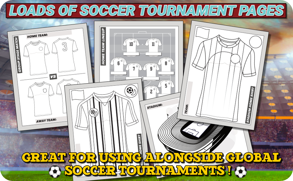 Lots of Soccer Tournament Pages
