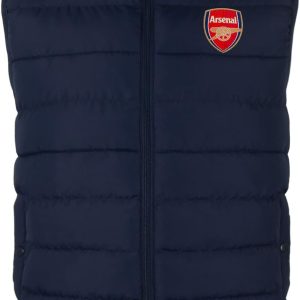 Arsenal FC Boys Gilet Jacket Body Warmer Padded Kids OFFICIAL Football Gift