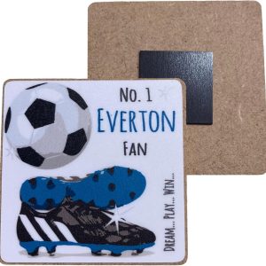 Everton Blues Toffees FC Football Club Fan - FRIDGE MAGNET - by WHITE COTTON CARDS (M-FN6)