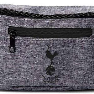 FOCO Official Tottenham Hotspur FC Heather Grey Bum Bag