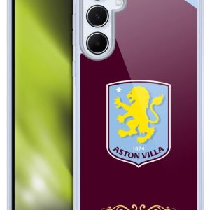 Head Case Designs Officially Licensed Aston Villa Football Club Home 2025/26 Crest Kit Gel Case [Military Grade Protection] Compatible With Samsung Galaxy A55 5G
