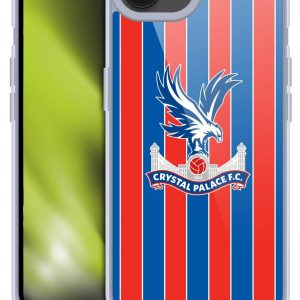 Head Case Designs Officially Licensed Crystal Palace FC Home 2025/26 Crest Kit Gel Case [Military Grade Protection] Compatible With Apple iPhone 16e
