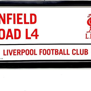 LIVERPOOL FC LIGHT UP STREET SIGN