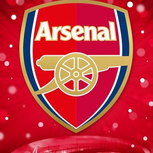 Official Arsenal Football Club Christmas Card