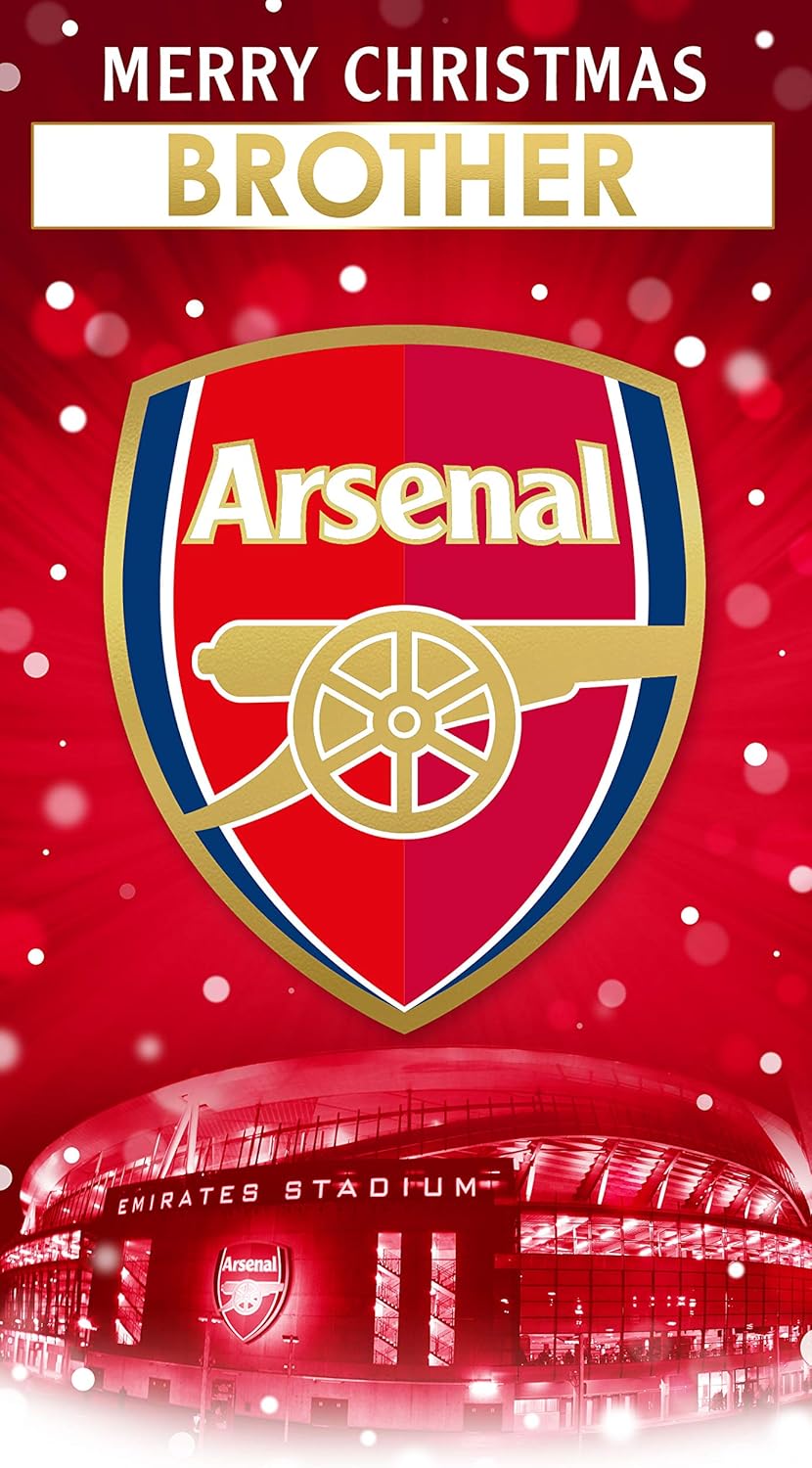 Official Arsenal Football Club Christmas Card