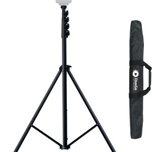 XbotGo Update T4 Tripod for Soccer/Basketball Games Recording: Up to 13 Feet, Extra Quick-Release Mount, Storage Bag, Non-Slip Feet, Wind Resistant, 1/4” Screw Compatible with XbotGo Chameleon