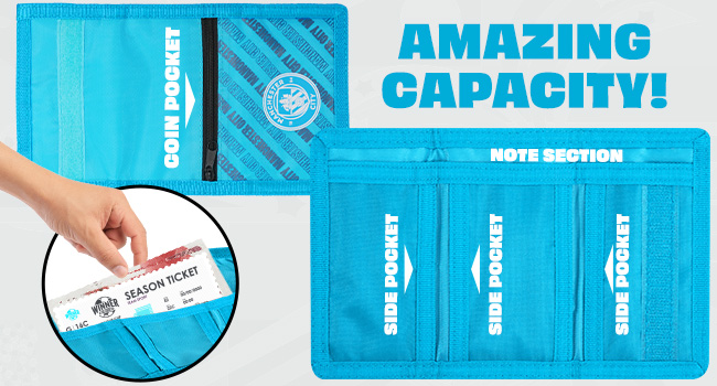 Manchester City F.C. Sports Fan Trifold Wallet Accessories Set