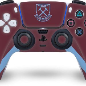 Head Case Designs Officially Licensed West Ham United FC Jersey 2020/21 Home Kit Vinyl Faceplate Sticker Gaming Skin Decal Cover Compatible With Sony PlayStation 5 PS5 DualSense Controller