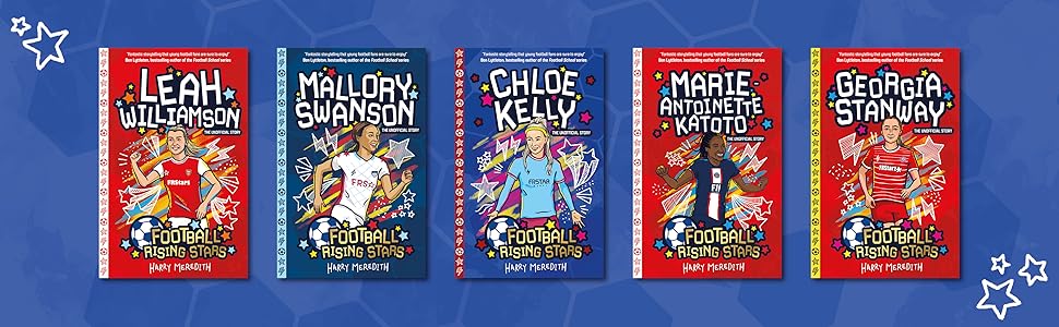 Football Rising Stars biography for kids womens football leah williamson mallory swanson liverpool