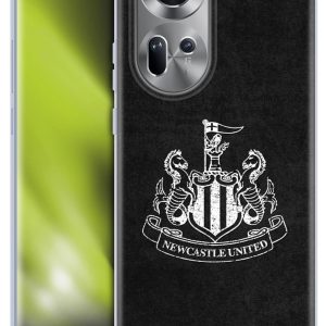 Head Case Designs Officially Licensed Newcastle United Football Club Distressed Crest Soft Gel Case Compatible With Oppo Reno11