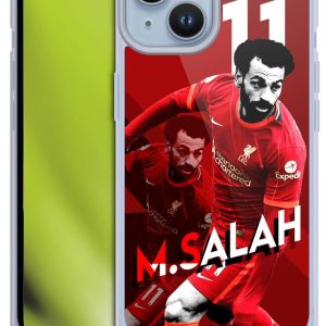 Head Case Designs Officially Licensed Liverpool Football Club Mohamed Salah 2021/22 First Team Soft Gel Case Compatible With Apple iPhone 14
