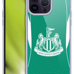 Head Case Designs Officially Licensed Newcastle United Football Club Away 2025/26 Crest Kit Gel Case [Military Grade Protection] Compatible With Apple iPhone 14 Pro Max