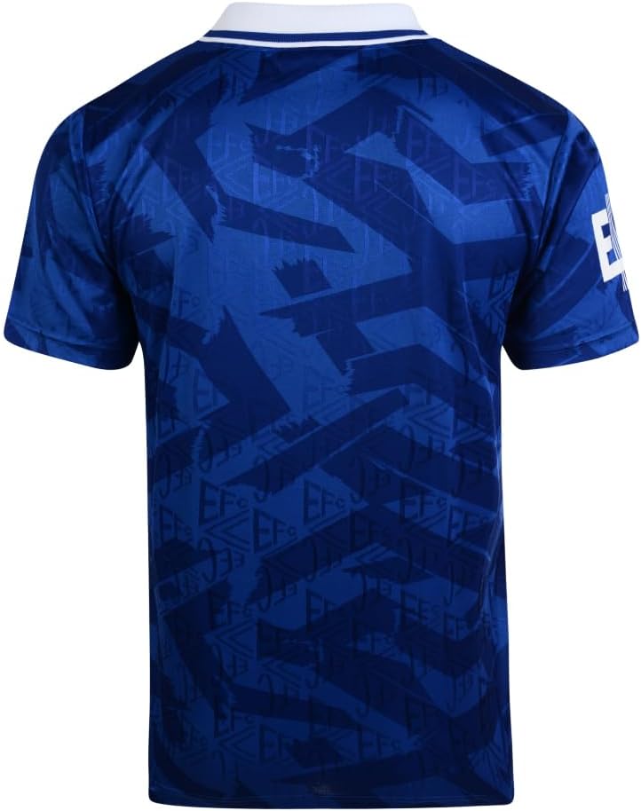 Score Draw Everton 1992 Retro Football Shirt Blue XX-Large Polyester - Image 2
