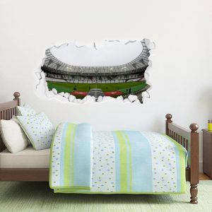 Beautiful Game West Ham United Football Club Official Stadium Broken Wall Sticker Smashed Wall Decal Mural 1 (60cm x 40cm)