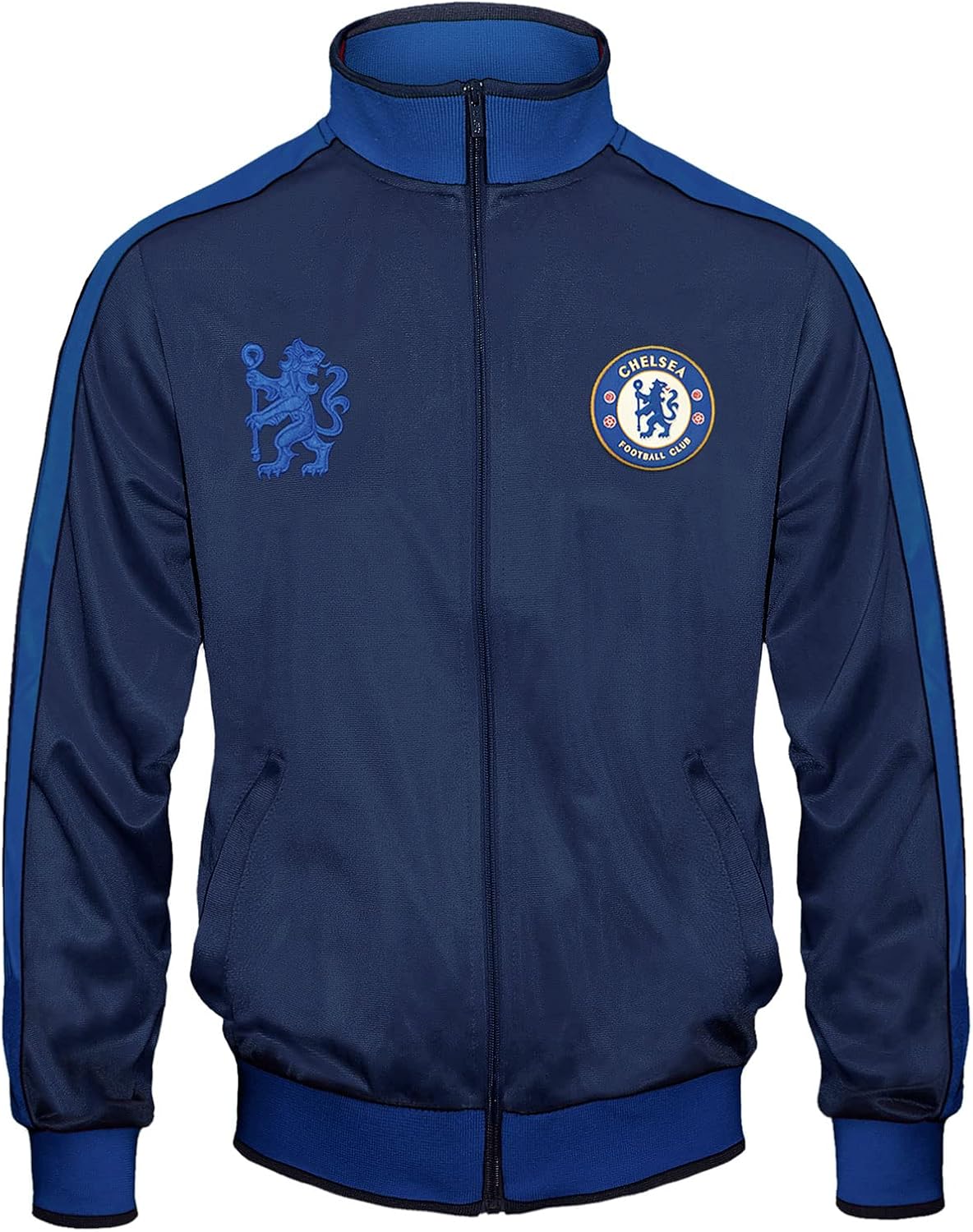 Chelsea Mens Jacket Track Top Retro OFFICIAL Football Gift