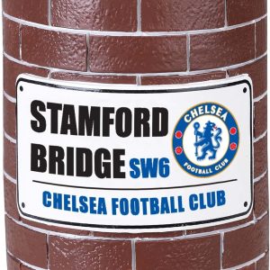 FOCO Officially Licensed Football Brick Wall Money Saving Box (Chelsea FC)