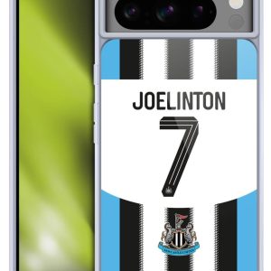 Head Case Designs Officially Licensed Newcastle United Football Club Joelinton 2025/26 Players Home Kit 2nd Group Gel Case [Military Grade Protection] Compatible With Google Pixel 8 Pro