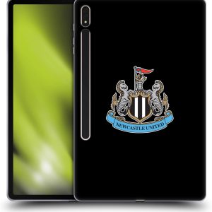 Head Case Designs Officially Licensed Newcastle United Football Club Plain Crest Soft Gel Case Compatible With Samsung Galaxy Tab S8 Plus