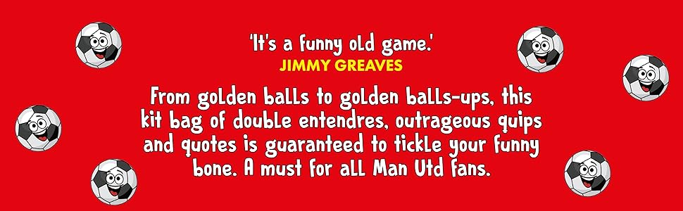 simply red, john scally, man united, manchester united, football, funny book