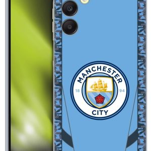 Head Case Designs Officially Licensed Manchester City Man City FC Home 2024/25 Badge Kit Soft Gel Case Compatible With Samsung Galaxy A25 5G