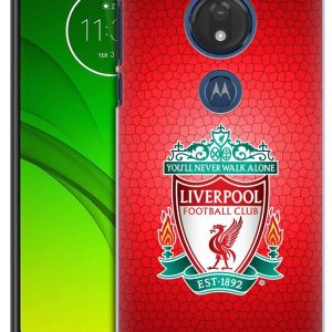 Head Case Designs Officially Licensed Liverpool Football Club Red Pixel 1 Crest 2 Hard Back Case Compatible With Motorola Moto G7 Play