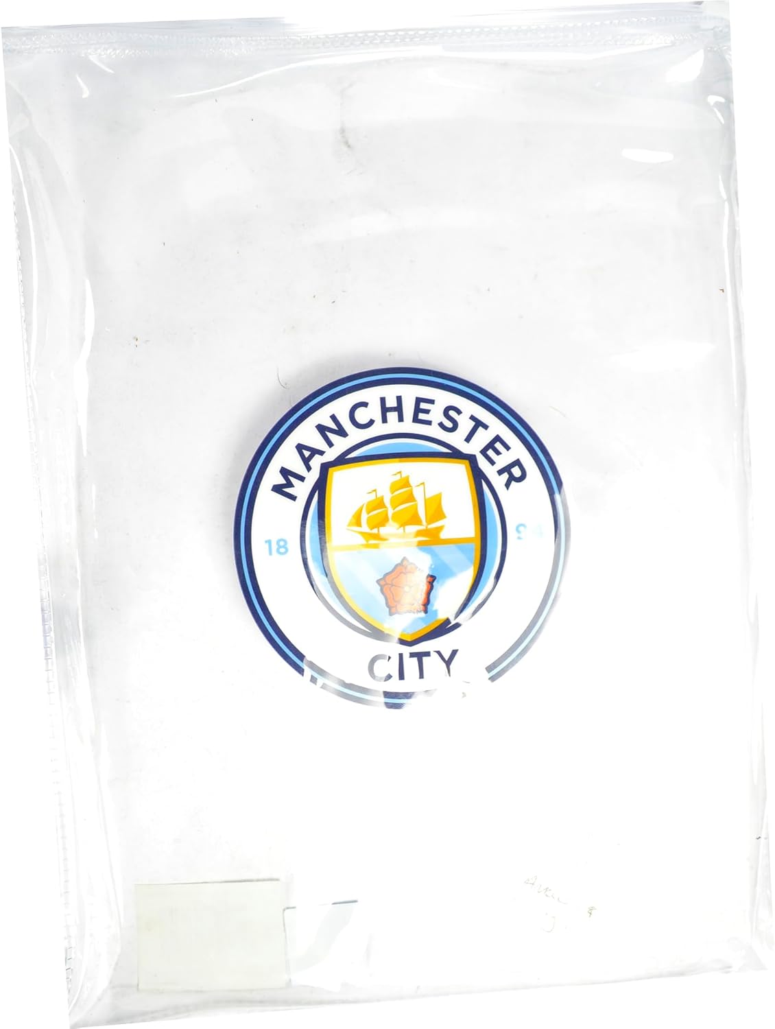 FOCO Manchester City FC Stationery Set with Notepad, Ruler, Pencils, Crest Badges - Image 4