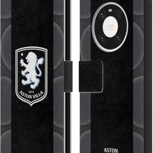 Head Case Designs Officially Licensed Aston Villa Football Club Away 2025/26 Crest Kit Leather Wallet Case Compatible With Huawei Mate 40 Pro 5G