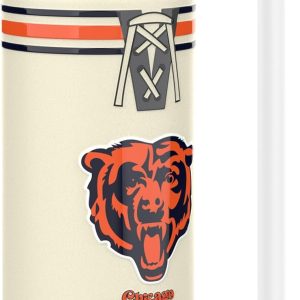 Ion8 NFL Sports Water Bottle, Leak Proof, Easy to Open, Secure Lock, Dishwasher Safe, Hygienic Flip Cover, Carry Handle, Fits Cup Holders, Easy Clean, Carbon Neutral