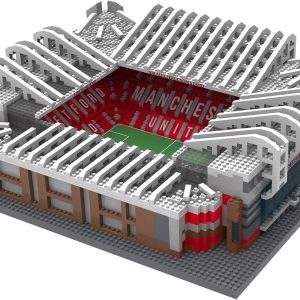 FOCO Officially Licensed Manchester United FC Old Trafford BRXLZ Stadium 3D Bricks Construction Toy Model