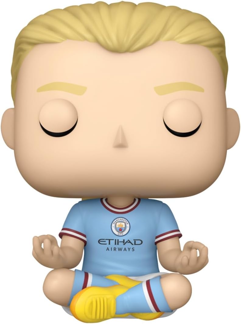 Funko POP! Football: Manchester City FC - Erling Haaland - Celebration Pose - Collectable Vinyl Figure - Gift Idea - Official Merchandise - Toys For Kids & Adults - Model Figure for Collectors - Image 2