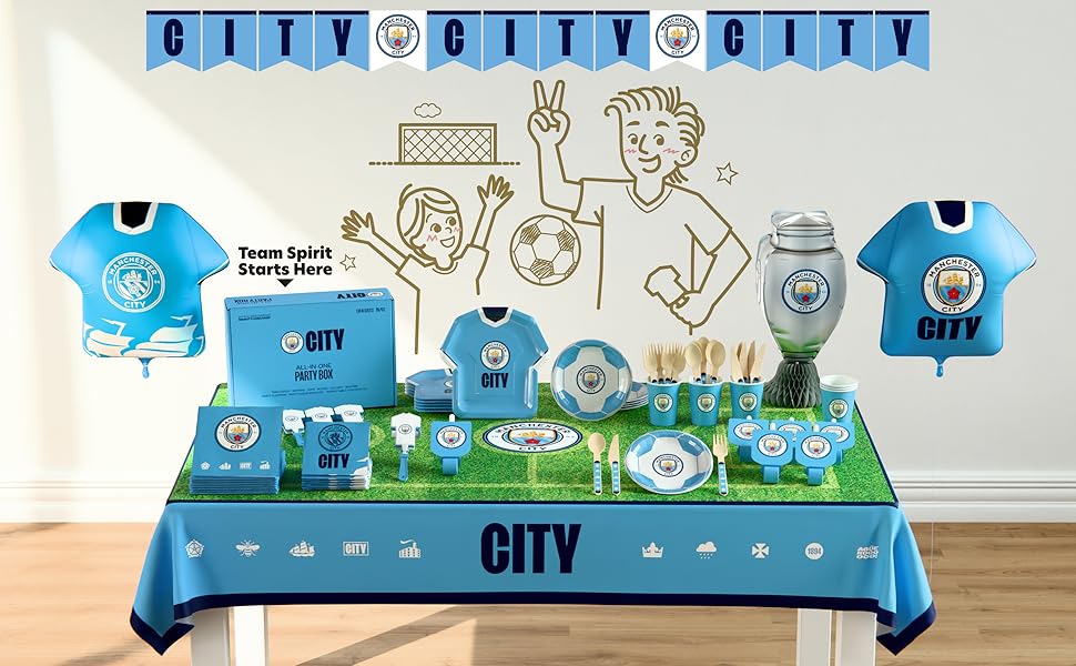 Manchester City birthday party