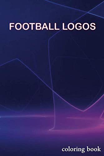 football Logos:: best clubs in the world for Adults / Kids Size 6*9 inch World Football Club coloring book Logos