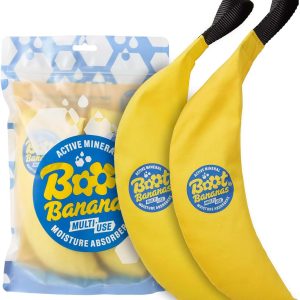 Boot Bananas Active Mineral Moisture Absorbers – Heat-Free Drying Inserts for Wet Hiking Boots, Ski Boots, Trainers & Outdoor Gear – Combat Damp, Odour & Footwear Funk – Lasts up to 12 Months