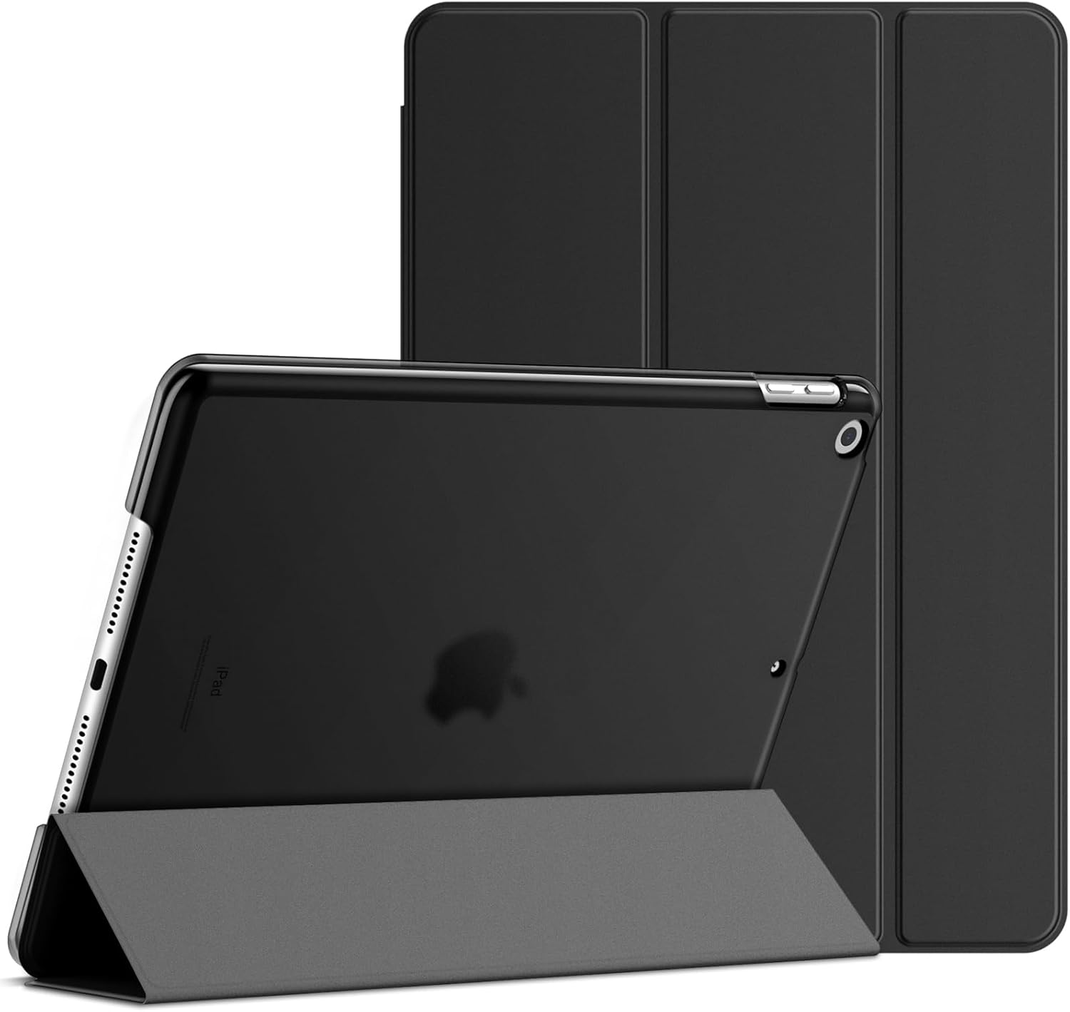 JETech Case for iPad 9/8/7 (10.2-Inch, 2021/2020/2019 Model, 9th/8th/7th Generation), Auto Wake/Sleep (Black)