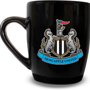 Hy-Pro Officially Licensed Newcastle United F.C. Tea Mug – Ceramic, Tea, Coffee, Hot Chocolate, Cup, Merchandise, The Magpies, Great Football Gift Idea, for Kids and Adults